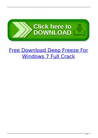 Download deep freeze new version